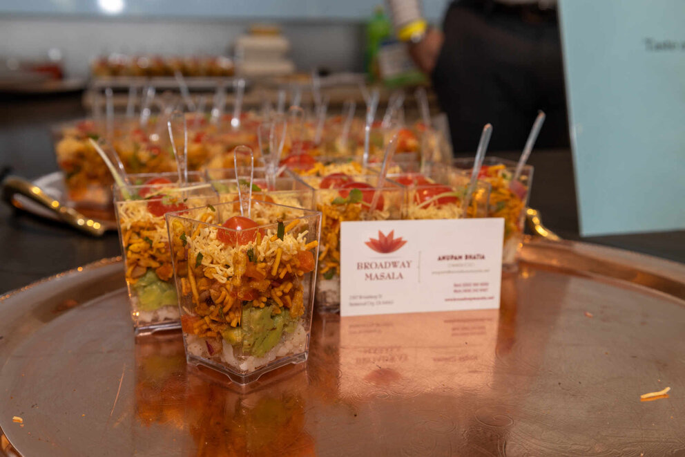 Broadway Masala food display