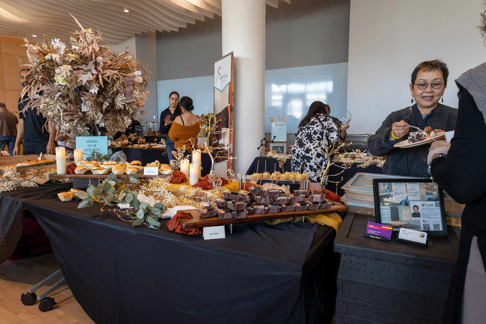 Moon Star Food Display